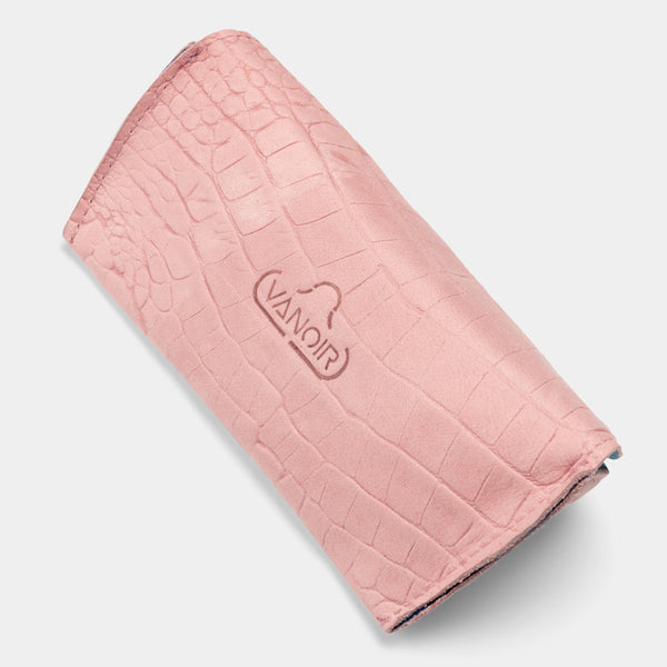 glasses case - BEHOLD - soft pink croco