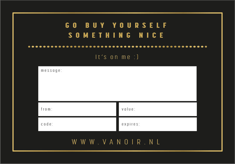 VANOIR GIFT CARD